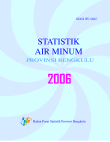 STATISTIK AIR MINUM PROVINSI BENGKULU TAHUN 2006