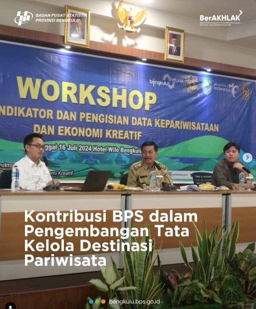 Kontribusi BPS dalam Pengembangan Tata Kelola Destinasi Pariwisata