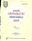 Bengkulu Province Criminality Statistics 2005