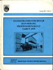 Statistik Industri Besar dan Sedang Propinsi Bengkulu 1999