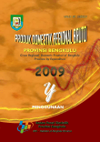 Produk Domestik Regional Bruto Menurut Penggunaan Tahun 2009 Provinsi Bengkulu