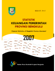 STATISTIK KEUANGAN PEMERINTAH PROPINSI BENGKULU TAHUN 2007