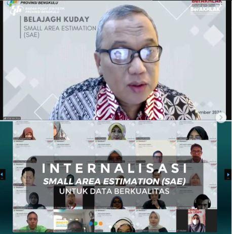 INTERNALISASI SMALL AREA ESTIMATION (SAE) UNTUK DATA YANG BERKUALITAS