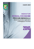 Indikator Sosial Ekonomi Provinsi Bengkulu 2010