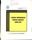 Laporan Perekonomian Provinsi Bengkulu 2002