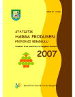 STATISTIK HARGA PRODUSEN PROVINSI BENGKULU 2007