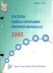 Statistik Harga Konsumen Provinsi Bengkulu 2005