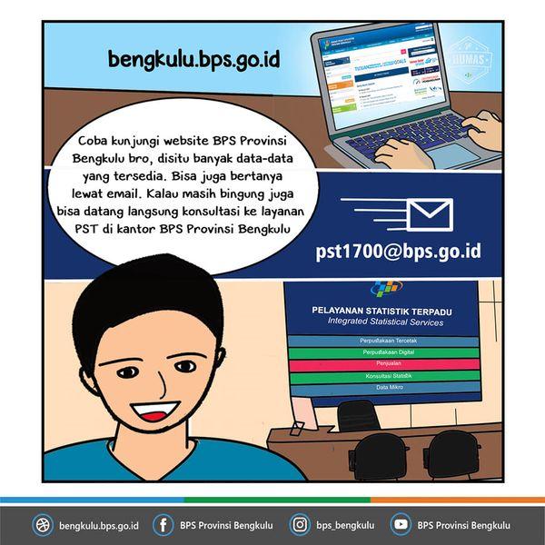 BPS Provinsi Bengkulu memiliki website yang menyediakan data-data yang akurat dan berkualitas