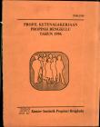 Bengkulu Province Employment Profile 1996