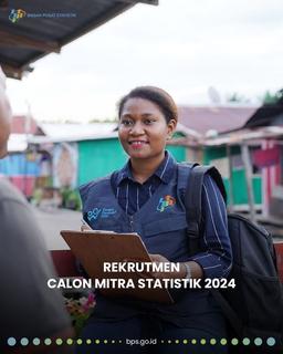 Rekrutmen Calon Mitra Statistik 2024 Telah Dibuka