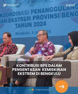 KONTRIBUSI BPS DALAM PENGENTASAN KEMISKINAN EKSTREM DI BENGKULU