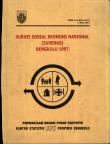 Survei Sosial Ekonomi Nasional Provinsi Bengkulu 1997