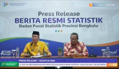 RUJUKAN UTAMA, DATA BPS MENENTUKAN PEMBANGUNAN DI BENGKULU