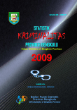 Statistik Kriminalitas Tahun 2009 Provinsi Bengkulu